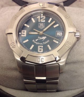 Tag Heuer 2000 Limited Edition Rangiroa Tahiti Armbanduhr Watch Nos Bild