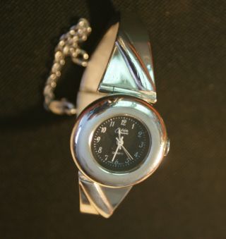 Edle Silberuhr Damenuhr Armbanduhr Quarzuhr Spangenuhr Japan Movt Silber 925 Top Bild