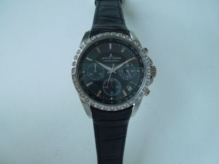 Jacques Lemans Damen - Armbanduhr Xs Chronograph Quarz Leder 1 - 1724a Watch Bild