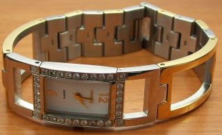 Kienzle Damen Uhr Quartz Edelstahl Bicolor Mit Metall Armband V71092337070 Bild