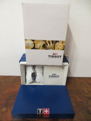 Tissot - Armbanduhr - Damen - Quartz - G 345 - Silberfarben - Box,  Papiere - Art.  1338 Bild