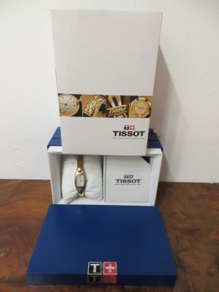 Tissot - Armbanduhr - Damen - Quartz - G 345 - Goldfarben - Box,  Papiere - Art.  1339 Bild