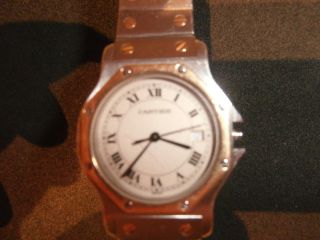 Cartier Santo Damen Uhr Bild