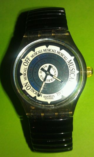 Swatch Musicall Damenuhr Slm104 Bild