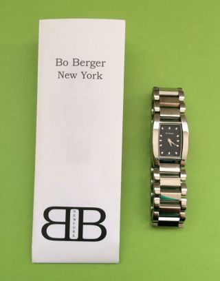Bo Berger York Damen/ Herren Edelstahl Armbanduhr /lp.  355€ Bild