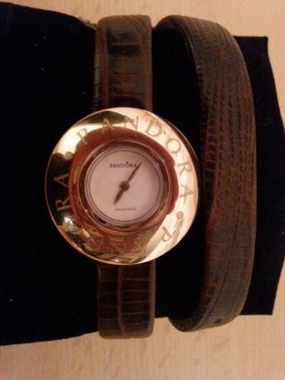 Pandora Damen Armbanduhr Icon Gold - Uvp €279 - Mit Pandora Geschenktüte Bild