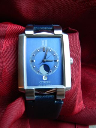 Citizen Ag4110 Armbanduhr Mit Mondphasenanzeige Bild