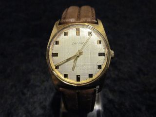 Zentra 2000 Uhr Uhren Handaufzug Vintage Hau Goldfarben Germany Bild