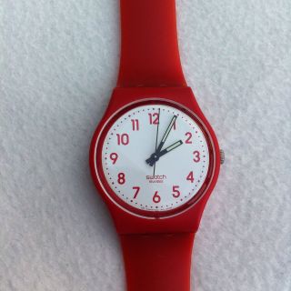 Swatch Unisex Rot Bild