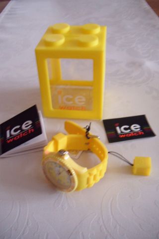 Ice Watch Sili Yellow Unisex Armband Uhr Gelb Si.  Yw.  U.  S.  09 Bild