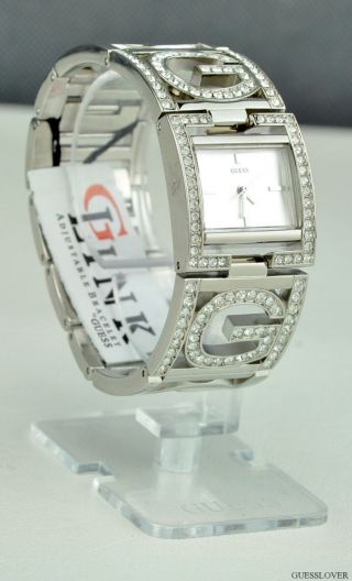 Uhr Guess Silber Edelstahl Luxury Damen Neuf U12539l1 Deu Bild