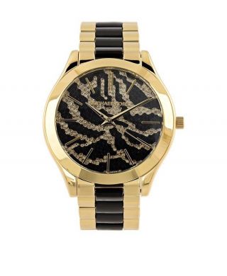 Orig.  Michael Kors Mk3315 Damen Uhr Glitz Gold Watch Mk Geschenk Bild