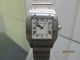 Cartier Santos Edelstahl Armband Uhr Unisex Armbanduhren Bild 1