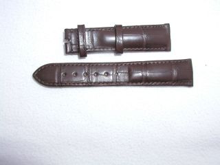Chronoswiss Krokodillederarmband,  Farbe: Dunkelbraun, Bild