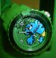 Damen Mädchen Jungen Schlümpfe Tarzan Schlumpf Armbanduhr Uhr Grün Inkl.  Box Armbanduhren Bild 4
