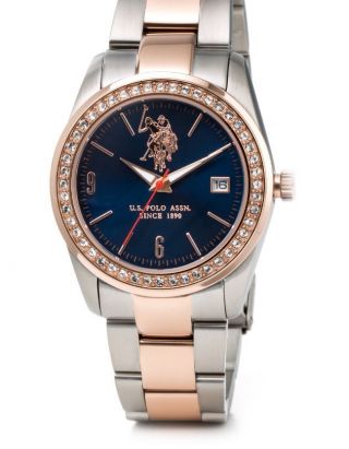 Armbanduhr Damenuhr U.  S.  Polo Assn.  Uhr Frauen Damen Edelstahl Class Geschenk Bild