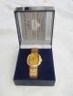 Eden Quartz Damenarmbanduhr Vergoldet Mod.  11044d Made In Switzerland Armbanduhren Bild 9