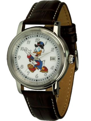 Disney Uhren Unisex Automatikuhr Mit Dagobert Motiv,  Ovp Bild