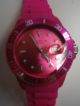 Madison York Neon Pink Candytime Silikonuhr Trendyarmbanduhr Like Ice - Watch Armbanduhren Bild 7
