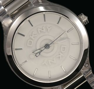 Dkny Damenuhr / Damen Uhr Kunststoff Transparent Ny8167 Bild
