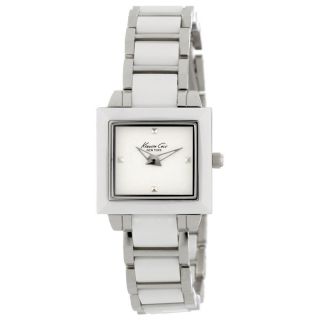 Damen Armbanduhr Kenneth Cole Kc4743 York Petite Chic Weiße Keramik & Stahl Bild