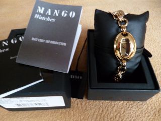 Sehr SchÖne Damen Luxus Armbanduhr Von Mango Mit Etikett Bild