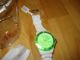 S Oliver Uhr / Datum Mit Silikon Armband Grün /weiß & Ovp Armbanduhren Bild 1