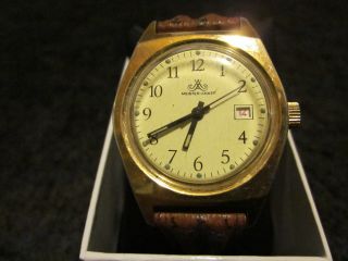 Meister Anker Uhr Uhren Handaufzug Hau Deutschland,  Goldfarben Bild