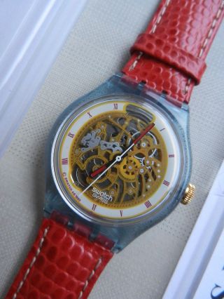 Swatch,  Automatik,  San103 Abendrot,  Neu/new Bild