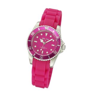 Zeeme Watches Damen Damen - Uhr Pink Silikonband,  Ovp Damen - Armbanduhr Bild