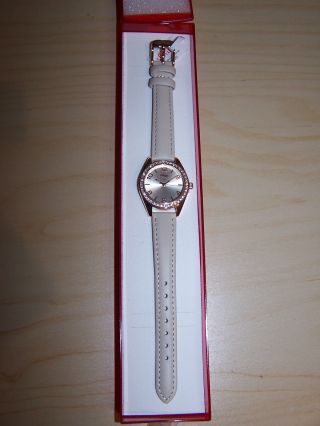 S.  Oliver - Armbanduhr - Damenuhr - Uhr - Roségold Strasssteine - Np 79€ Bild