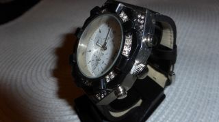 Armbanduhr Jay Baxter Unisex Datumsuhr Lederarmband Wasserresistent Bild