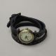 Vintage Wickelarmband Wickel Uhr Armbanduhr Damen Wrap Watch Schwarz B - Ware Armbanduhren Bild 1