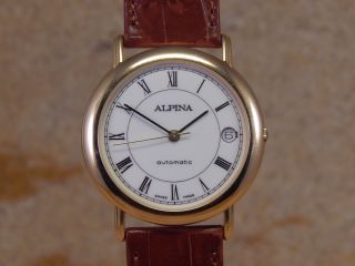 Alpina Automatik Ad 95 - 2109w - Ro - W115 Herren - Armbanduhr Bild