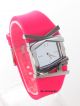 Armani Exchange Damenuhr / Damen Uhr Silikon Pink Silber Selten Ax3149 Armbanduhren Bild 1