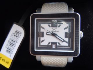Carrera Cool Angular - 3hd Cw100051002 Unisex Armbanduhr Weiß - Schwarz Bild