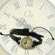 Moderne Frauen Armbanduhren Quarz Watches Kunstleder - Band Retro Mini Mädchen Armbanduhren Bild 9