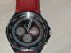 D&g Uhr Unisex Chrono Chronograph Rot Red A 3719770204,  Neuwertig Armbanduhren Bild 1