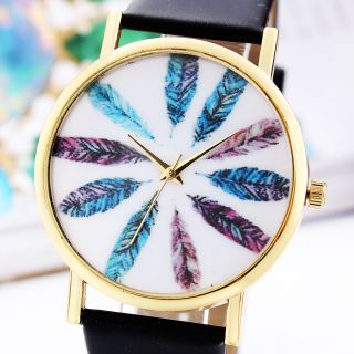 Mode Herrenuhr Feder - Art - Quarz - Uhr - Heiße - Armbanduhr Bild