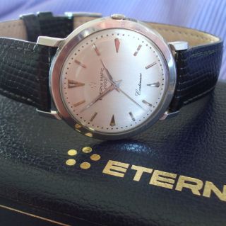 Klassiker Hau Eterna Eternamatic 2000 ' Centenaire ' Automatik Herren Armbanduhr Bild