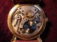Gold Omega Armbanduhr,  Ca.  1940,  14 Karat. Armbanduhren Bild 4