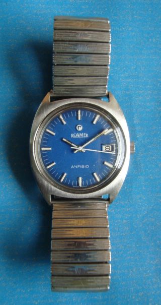 Roamer Anfibio Herrenuhr Uhr Automatic Armbanduhr Watch Mod 430 - 1120 012 Bild