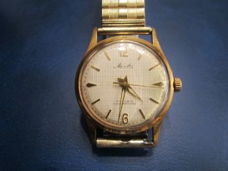 Mauthe 17 Rubis Herren Armband Uhr Vintage Mechanical Herren Watch.  Schön. Bild