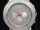 Herren Platin Uhr Firma Pwc / Joe Rodeo / Jojo / Jojino 25 Diamant Uhr Pwc - Ju107 Armbanduhren Bild 2