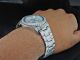 Brand Herren / Bling 1 Reihe Diamant - Uhr Joe Rodeo Jojo Illusion Band Armbanduhren Bild 9