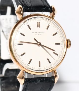 Patek Philippe Wristwatch Ref.  1536 18kt Gelbgold Uhr 1947 Stammbuchauszug Bild