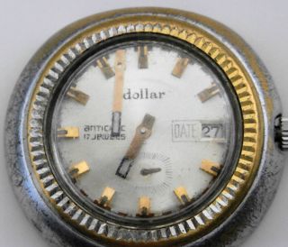 Armbanduhren Dollar Antichoc Mit 17 Jewels.  Nummer.  38012 Bild