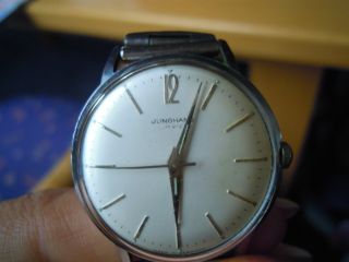 Junghans Armbanduhr 60er Oder 70er Jahre ? Man Hau Kaliber 620.  00 ? Bild