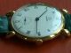 Omega 750er Gelbgold Herrenarmbanduhr Kaliber 26,  5 Sob Mit Omegaschließe,  Krone Armbanduhren Bild 2