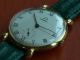 Omega 750er Gelbgold Herrenarmbanduhr Kaliber 26,  5 Sob Mit Omegaschließe,  Krone Armbanduhren Bild 6